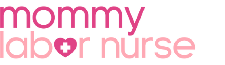 Mommy Labor Nurse Logo