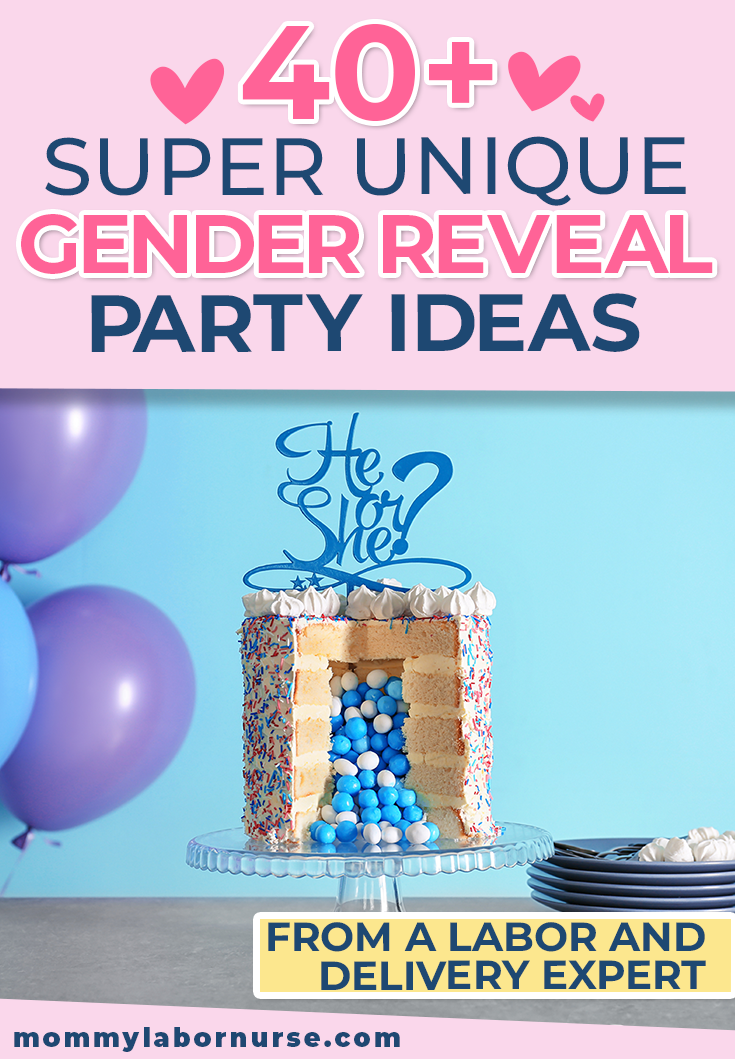 unique gender reveal party ideas pinterest pin