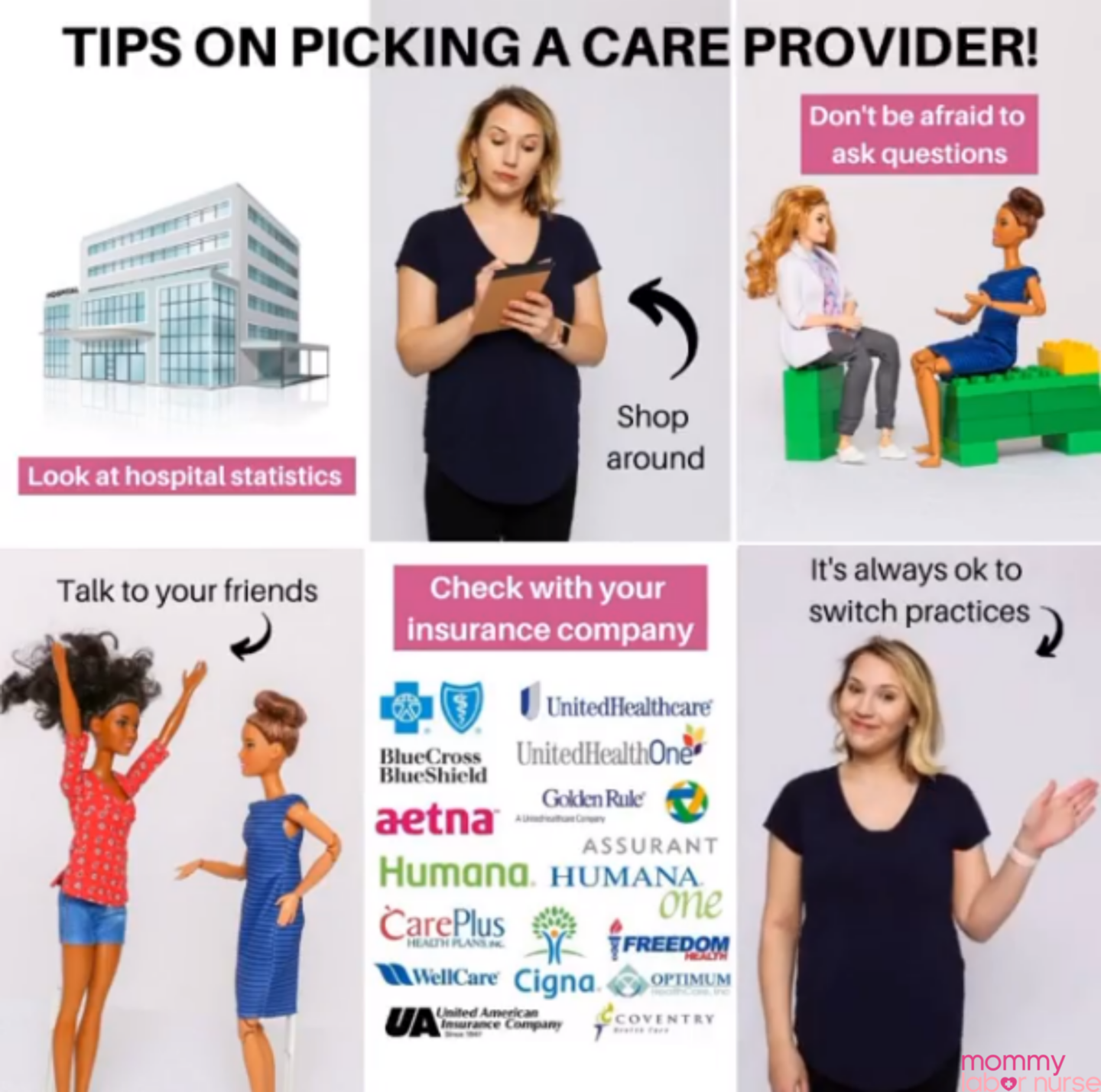 how to pick a provider for pregnancy