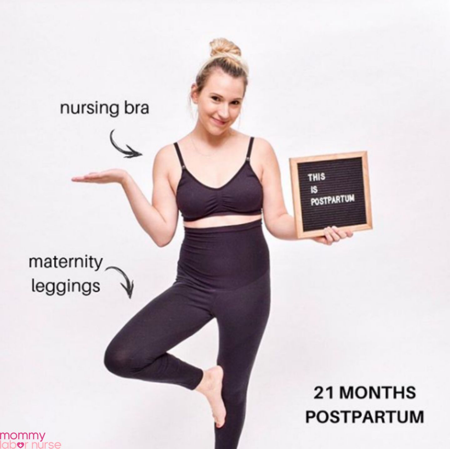postpartum clothes infographic