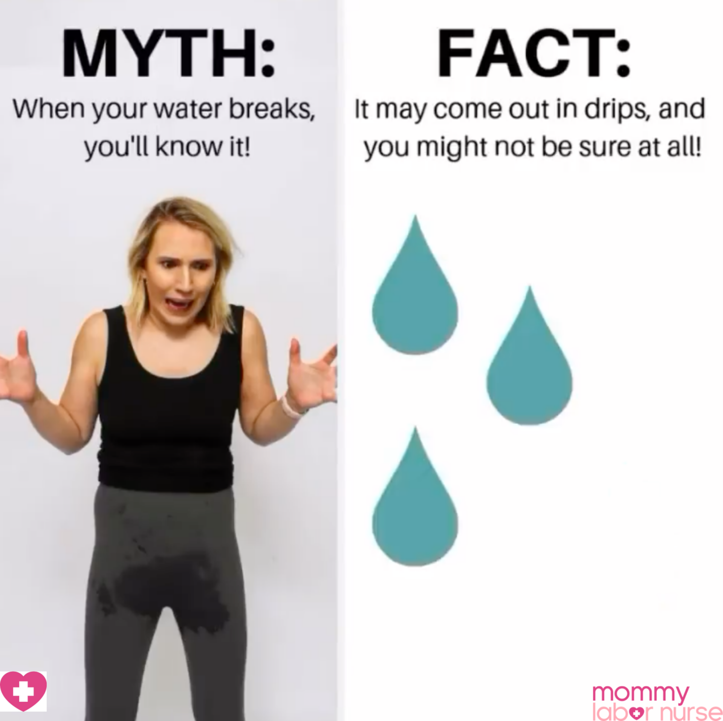 water breaking pregnancy myth vs fact