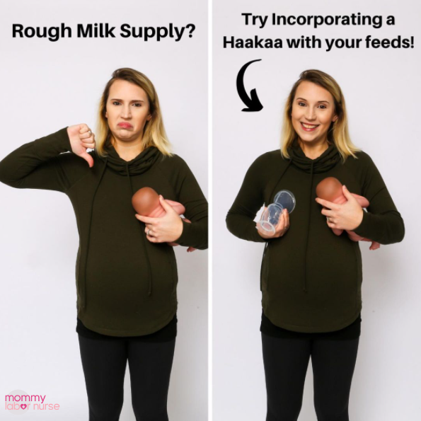haakaa pump tip increase milk supply