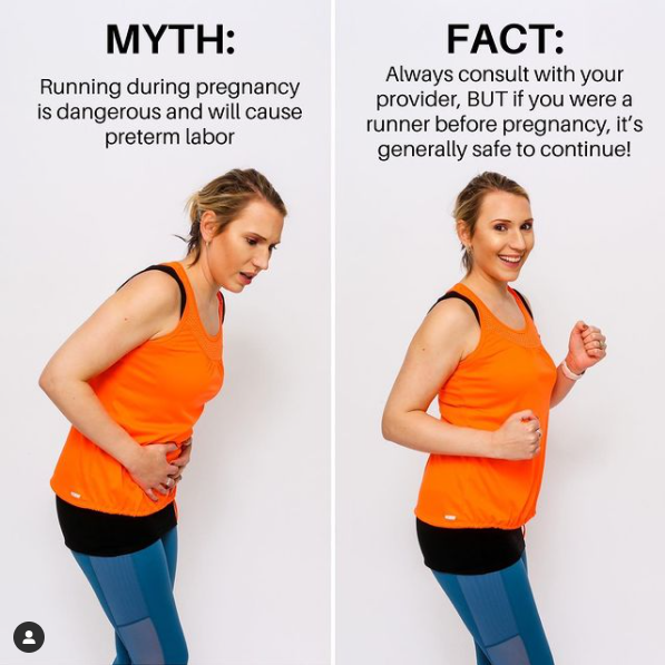 prenatal fitness infographic