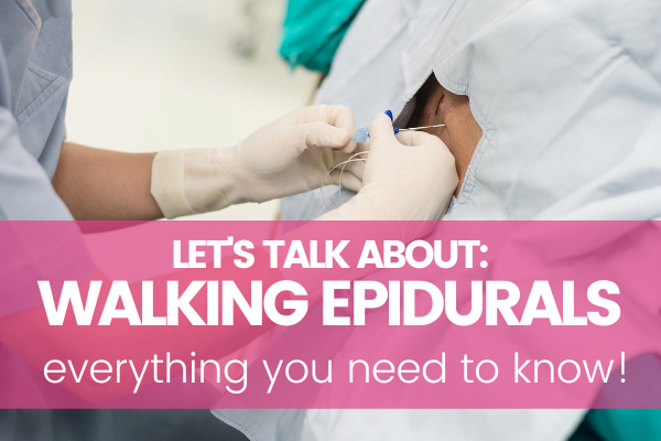 walking epidural